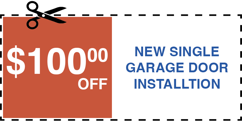 100 off garage door repair Ronkonkoma