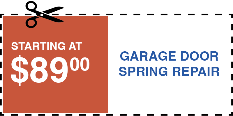 89 garage door SPRING repair Ronkonkoma