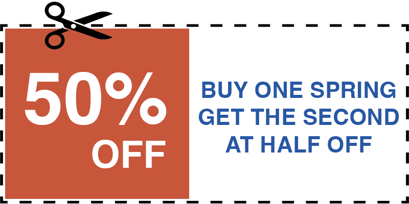 HALF OFF GARAGE SPRING Ronkonkoma