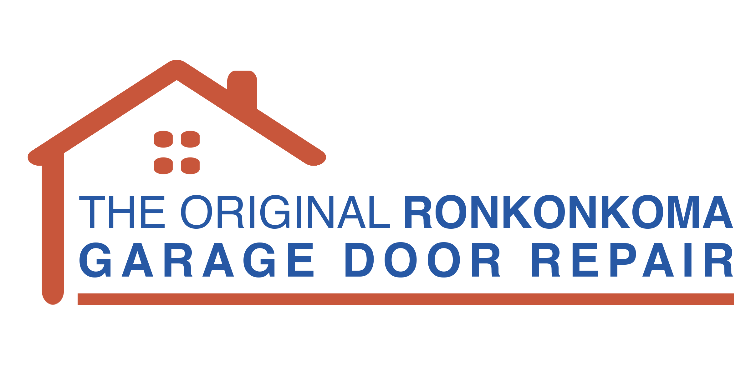 the original garage door repair Ronkonkoma logo